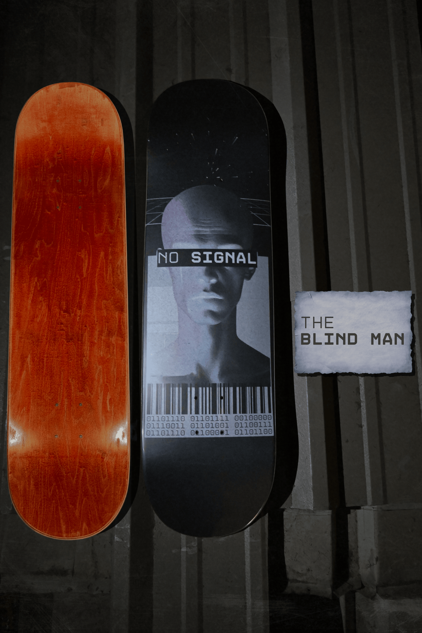 The Blind Man Deck (negative)